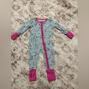 Convertible zip romper